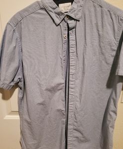 Cactus man short sleeve button down (L)